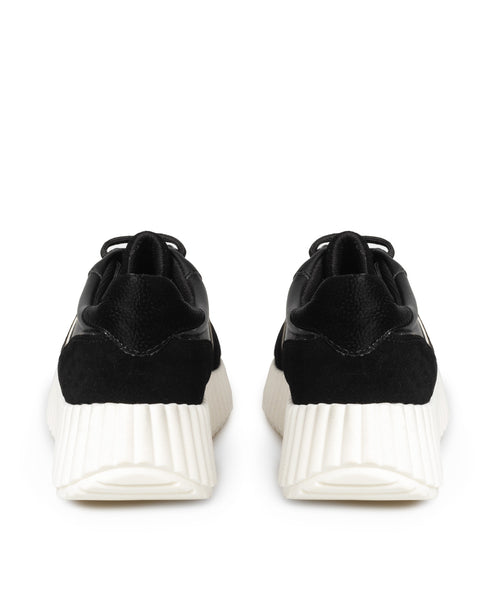 Tenis Negro Suela Líneas 2519